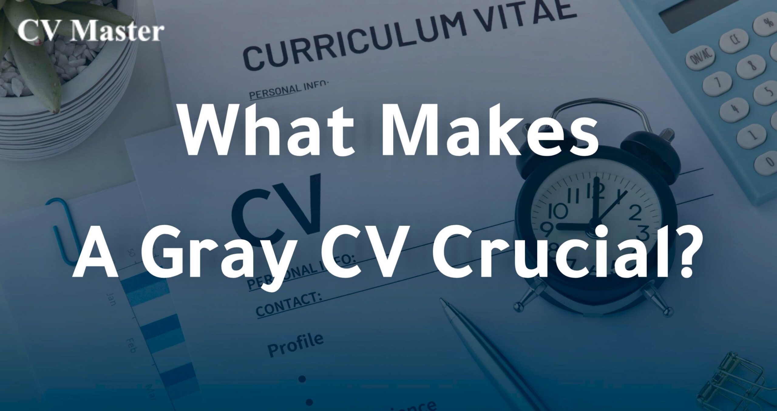 What Makes A Gray CV Crucial?